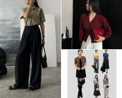 Work Attire Casual Office Wear (Indonesia's Local Brand) cover photo collage