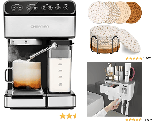 amazon home finds cover photo collage