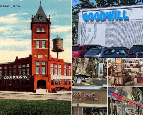 ✋️ Michigan Thrifting & Antique Shops by County cover photo collage
