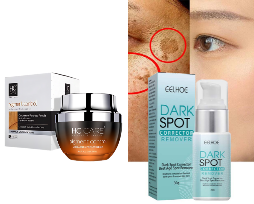 “Spot Removal and Even Tone” cover photo collage