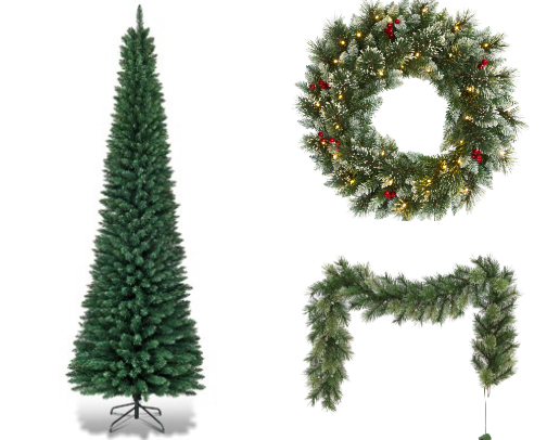 My Christmas decorations! cover photo collage