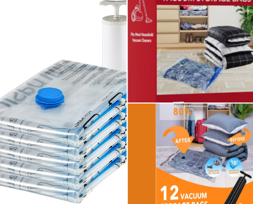 Top 10 vacuum storage bags to buy cover photo collage