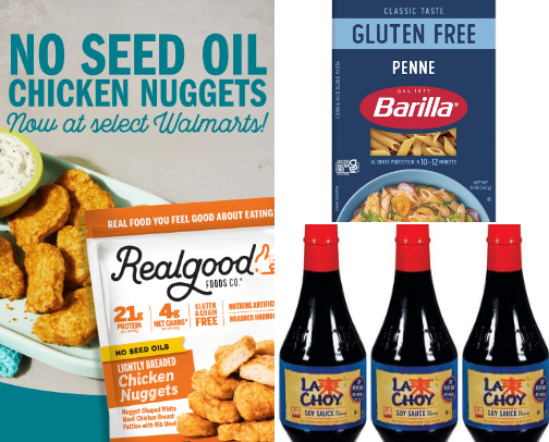 Gluten Free Items for budget meals cover photo collage