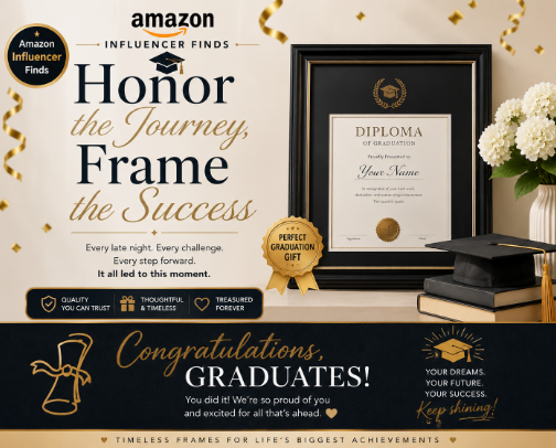 , “Honor the Journey, Frame the Success” cover photo collage