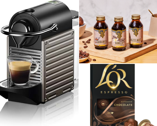 at home coffee ☕️ ESSENTIALS !! cover photo collage