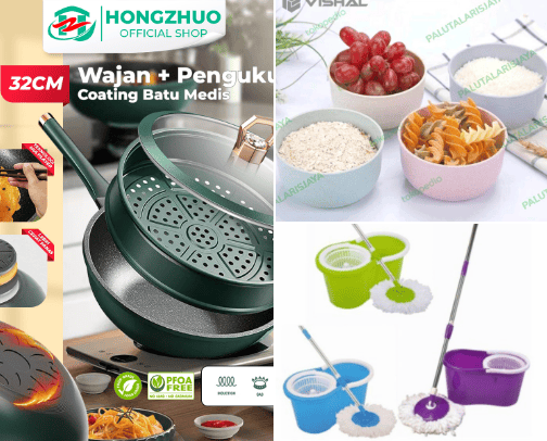 Recommendations for household items cover photo collage
