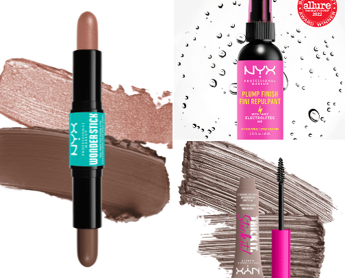 THE BEST NYX MAKE UP PRODUCTS * cover photo collage