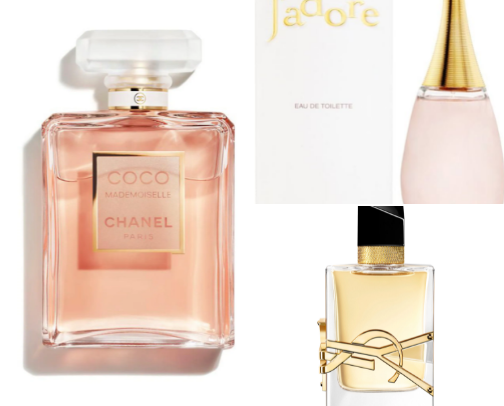 Timeless & Trendy Women’s Perfumes cover photo collage