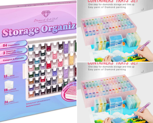 Diamond painting must haves cover photo collage