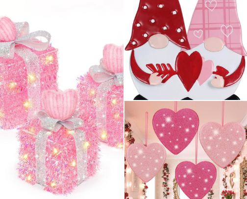 Valentines Decor cover photo collage