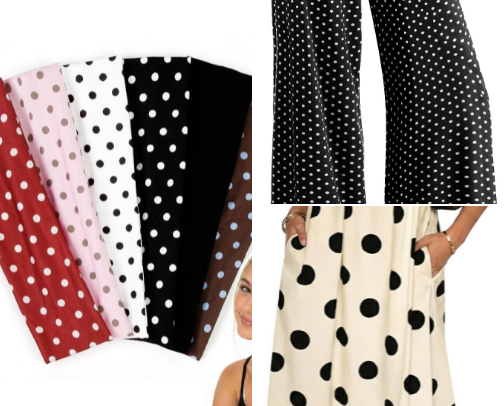 Polka Dots Attack! ⚫️⚪️ cover photo collage