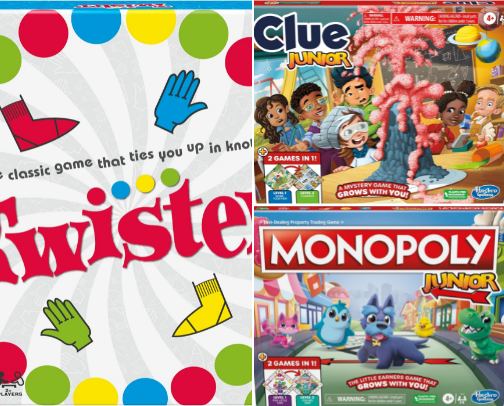 Our Favorite Family Board Games cover photo collage