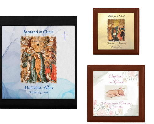 Orthodox Christian Baptism Gifts cover photo collage