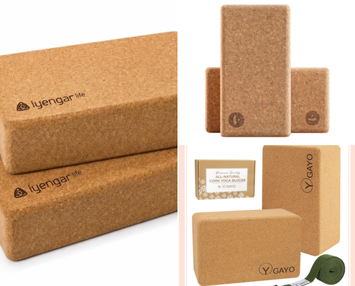 Yoga Block Sets That Finally Let Me Stretch Without Wincing cover photo collage