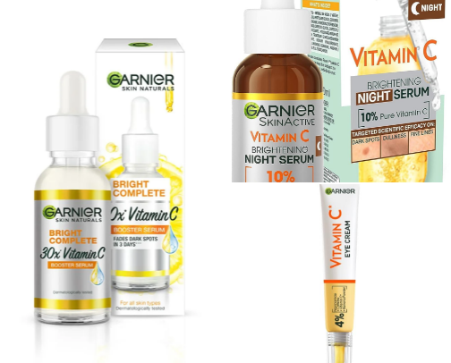 Garnier Must-Haves for Glowing Skin cover photo collage