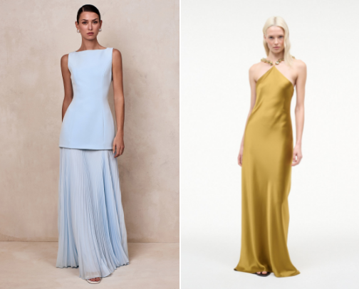 Elegant Wedding Guest Dresses cover photo collage
