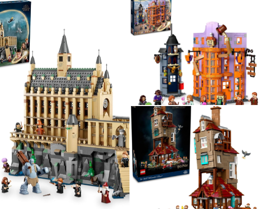 The Ultimate Harry Potter LEGO Collection cover photo collage