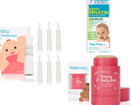 Reflux/Gas Help for Babies cover photo collage