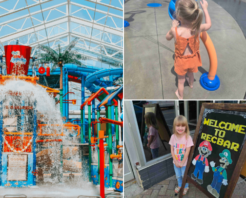 Kid friendly places to visit is Southern Indiana & KY. cover photo collage
