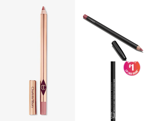 Top Endorsed Lip Liners cover photo collage