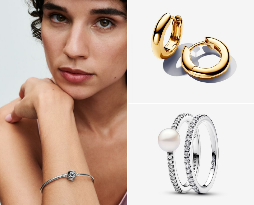 Pandora Jewelry cover photo collage