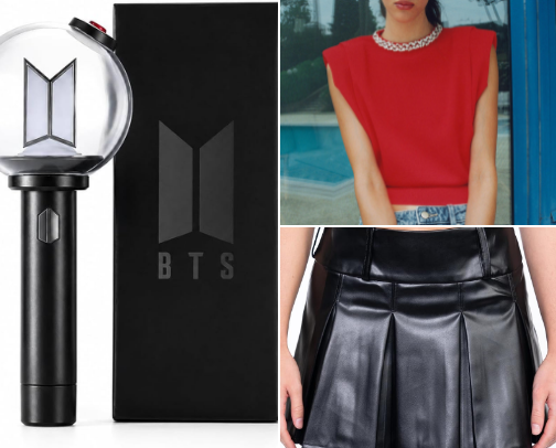 BTS CONCERT ESSENTIALS! cover photo collage