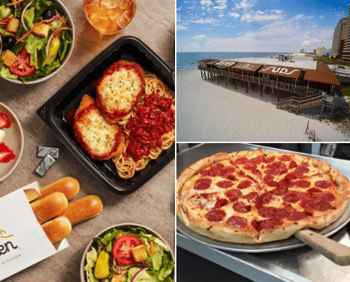 Favorite restaurants cover photo collage