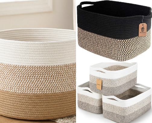 Simple Home Organization Finds cover photo collage