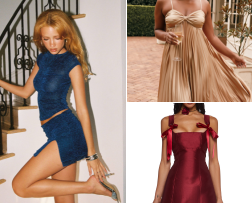 Dressy Outfits for Weddings, Parties & Special Events cover photo collage