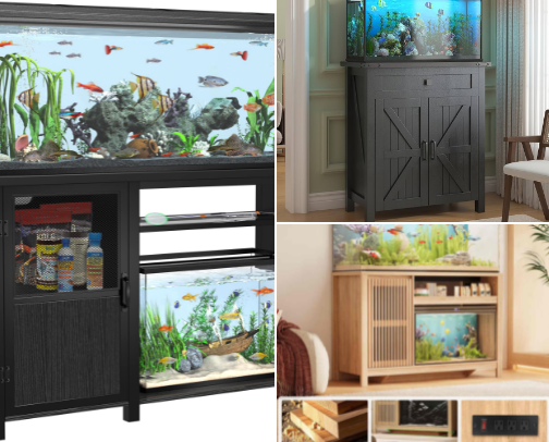 Aquarium essentials cover photo collage