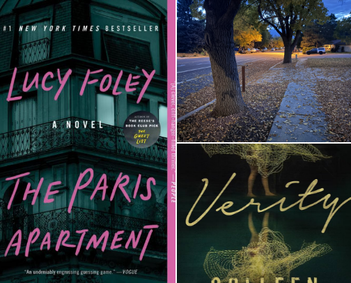 Fall thrillers cover photo collage