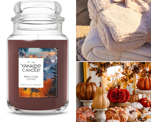 Comfy Cozy Fall Vibes cover photo collage
