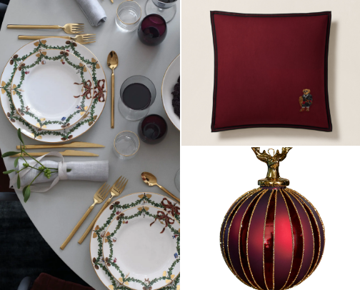 Christmas decor cover photo collage