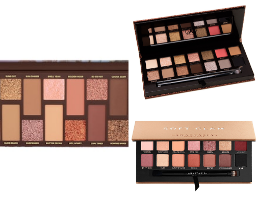 Eyeshadow cover photo collage