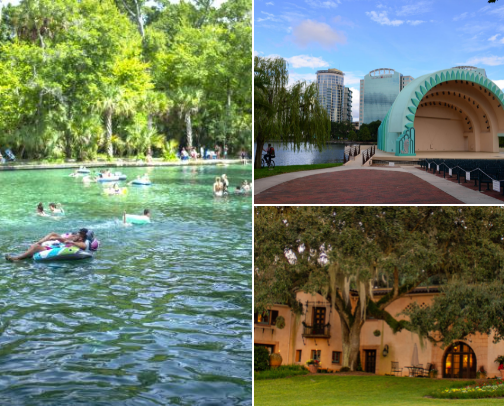 Things To Do In Central Florida cover photo collage