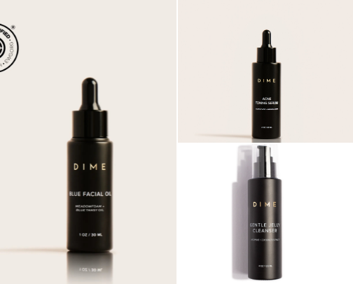 My current clean skincare routine cover photo collage