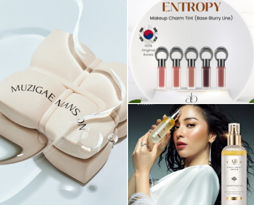 Favorite Make Up to achieve Glowing Skin Finish cover photo collage