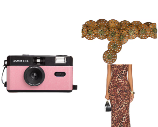 clothes and accessories cover photo collage