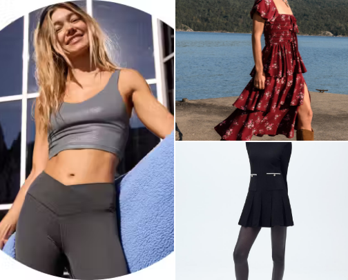 Clothing cover photo collage