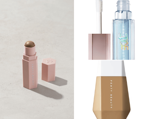 Fenty makeup musthaves cover photo collage