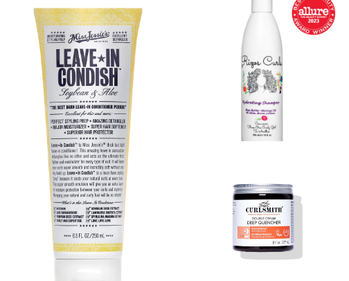 Thick curly hair care cover photo collage