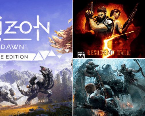 Videogames I live for ❤️🤘🎮 cover photo collage