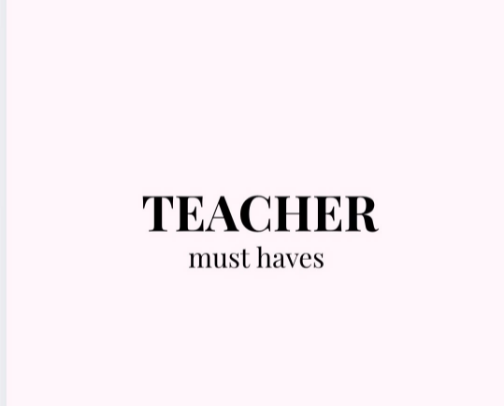 Teacher MUST HAVES! cover photo collage