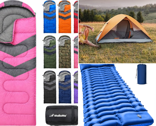 Camping Essentials & Outdoor Gear for Every Adventure 🏕️ cover photo collage
