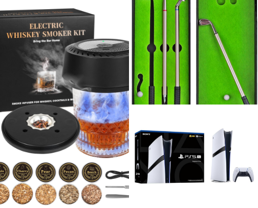 Gifts For Men That Don’t Suck cover photo collage