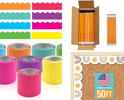 School supply must haves! cover photo collage