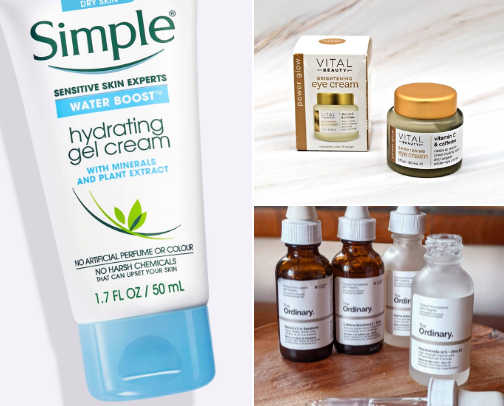 Skincare 🧴💛 cover photo collage
