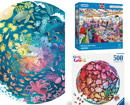 Cozy jigsaw puzzles cover photo collage