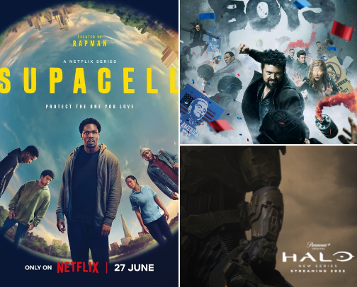 Go-To Streaming Shows cover photo collage