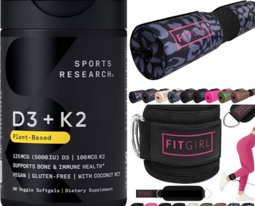 GYM must haves & supplements ✨️🏋‍♀️ cover photo collage